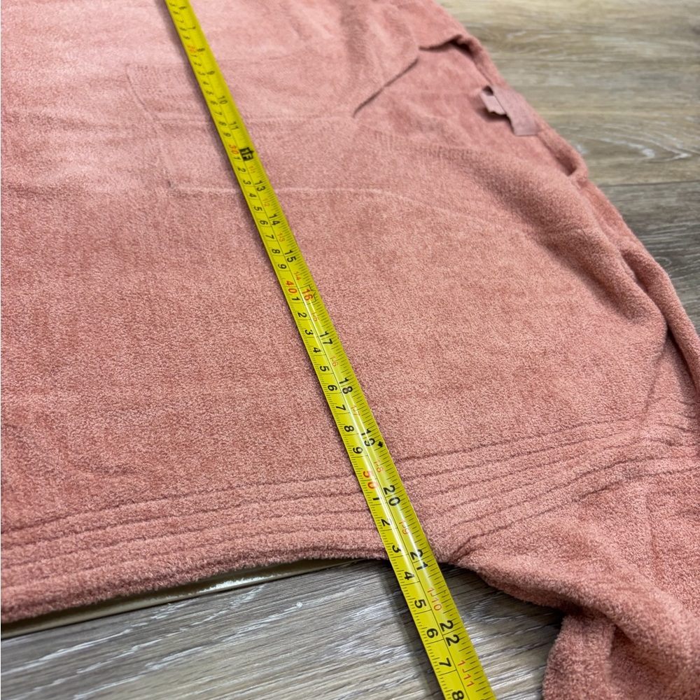 Barefoot Dreams CozyChic Ultra Lite Dusty Rose V-Neck Sweater - Picture 13 of 14